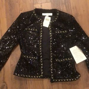 Boston Proper sequin jacket